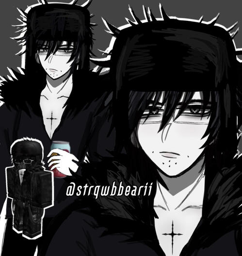 Waist-Up (Two versions) (Phone Drawing)