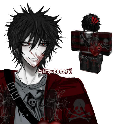 simple gore example - small blood splatter