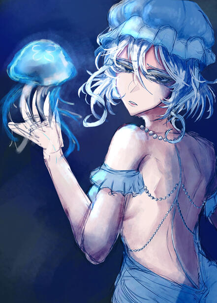 Waist-Up WIP (PC Drawing)